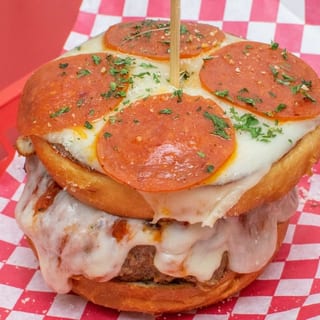 The Observation Deck Stuffed Burger