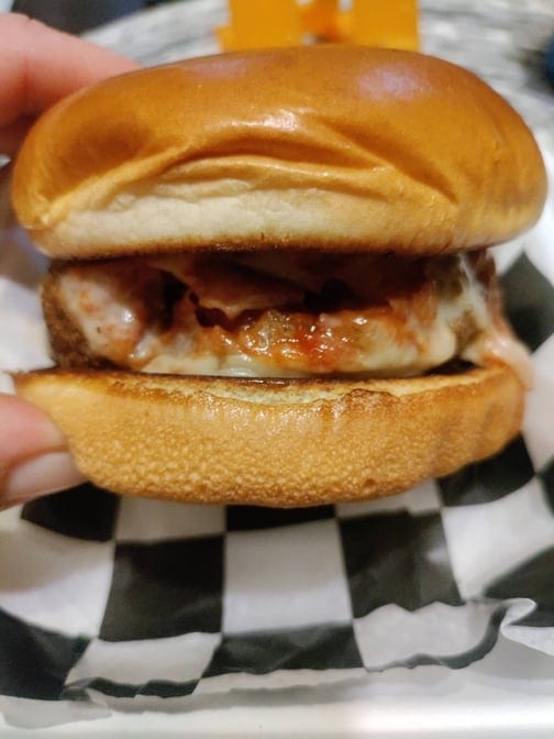 Breaded Chicken Sandwich.