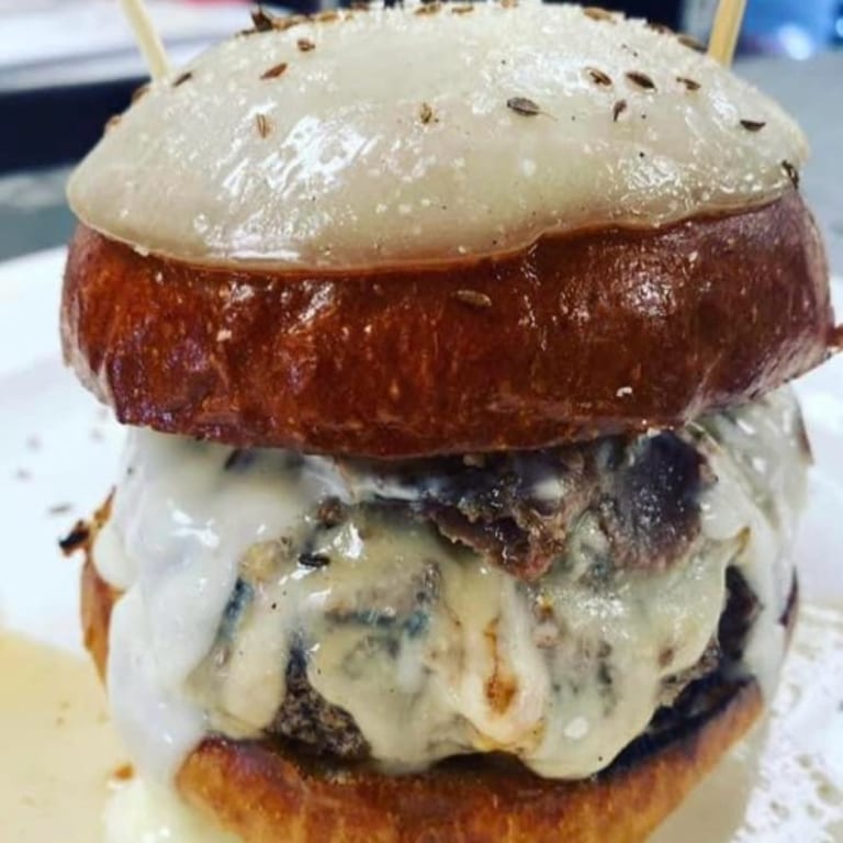 Savor Our Stuffed Burger
